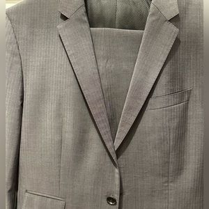 Hugo Boss Grey Two Piece Suit